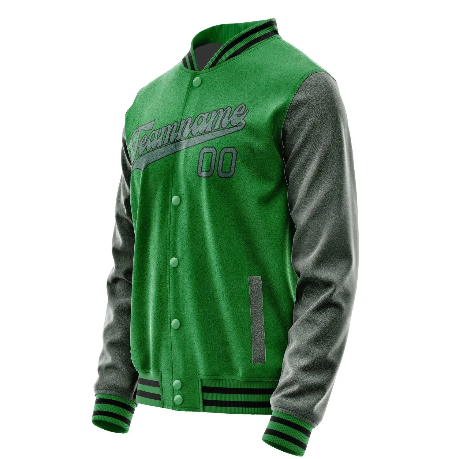 Custom Emerald Green Blue Green Jacket sold by Tailorly product image thumbnail 2