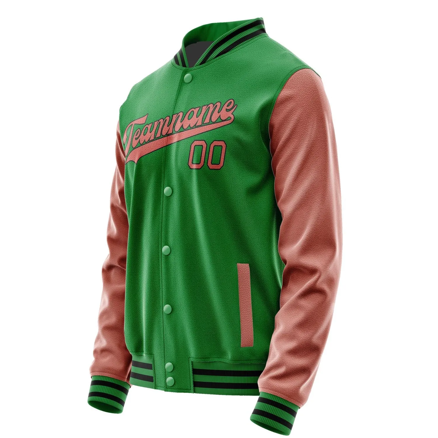Custom Emerald Green Copper Rose Jacket sold by Tailorly product image thumbnail 2