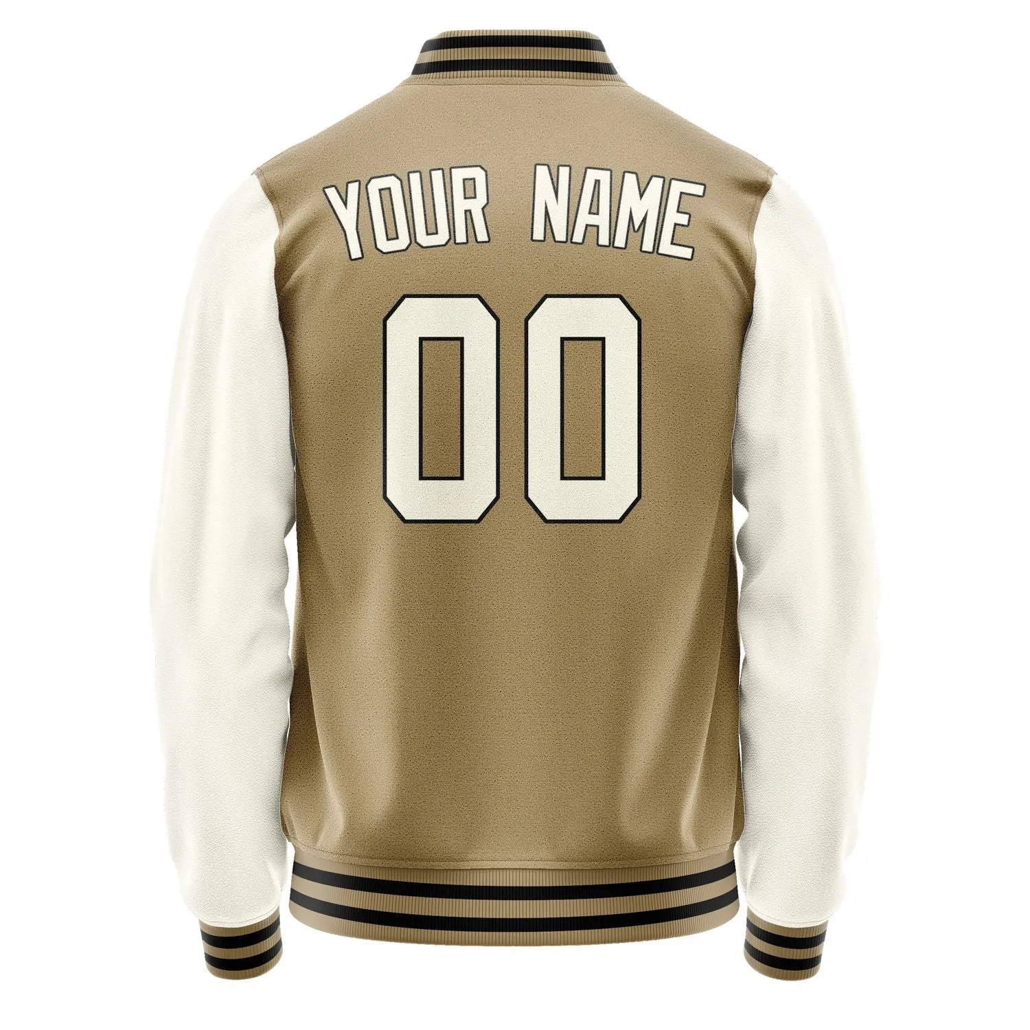 Custom Light Khaki Cream Jacket sold by Tailorly product image thumbnail 3