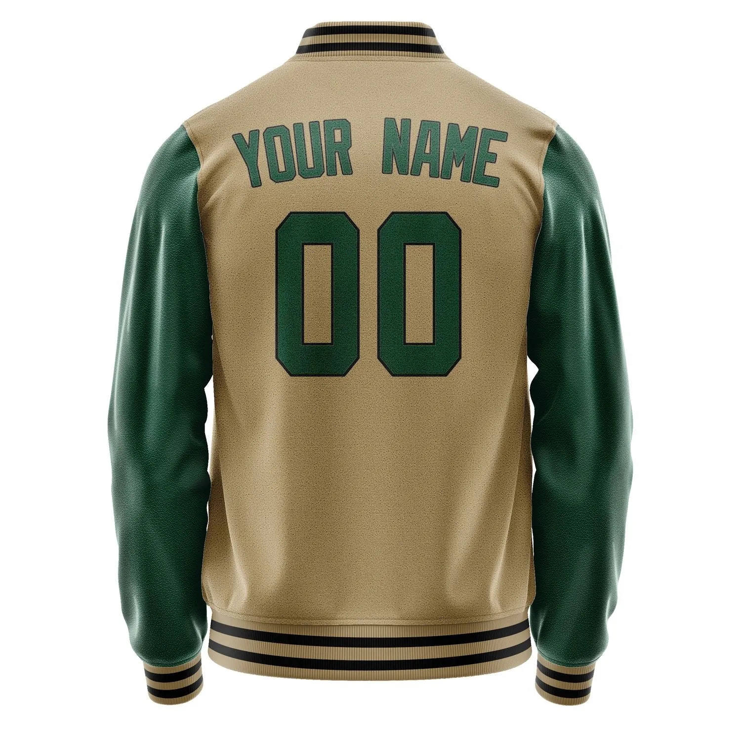 Custom Light Khaki Green Jacket sold by Tailorly product image thumbnail 3