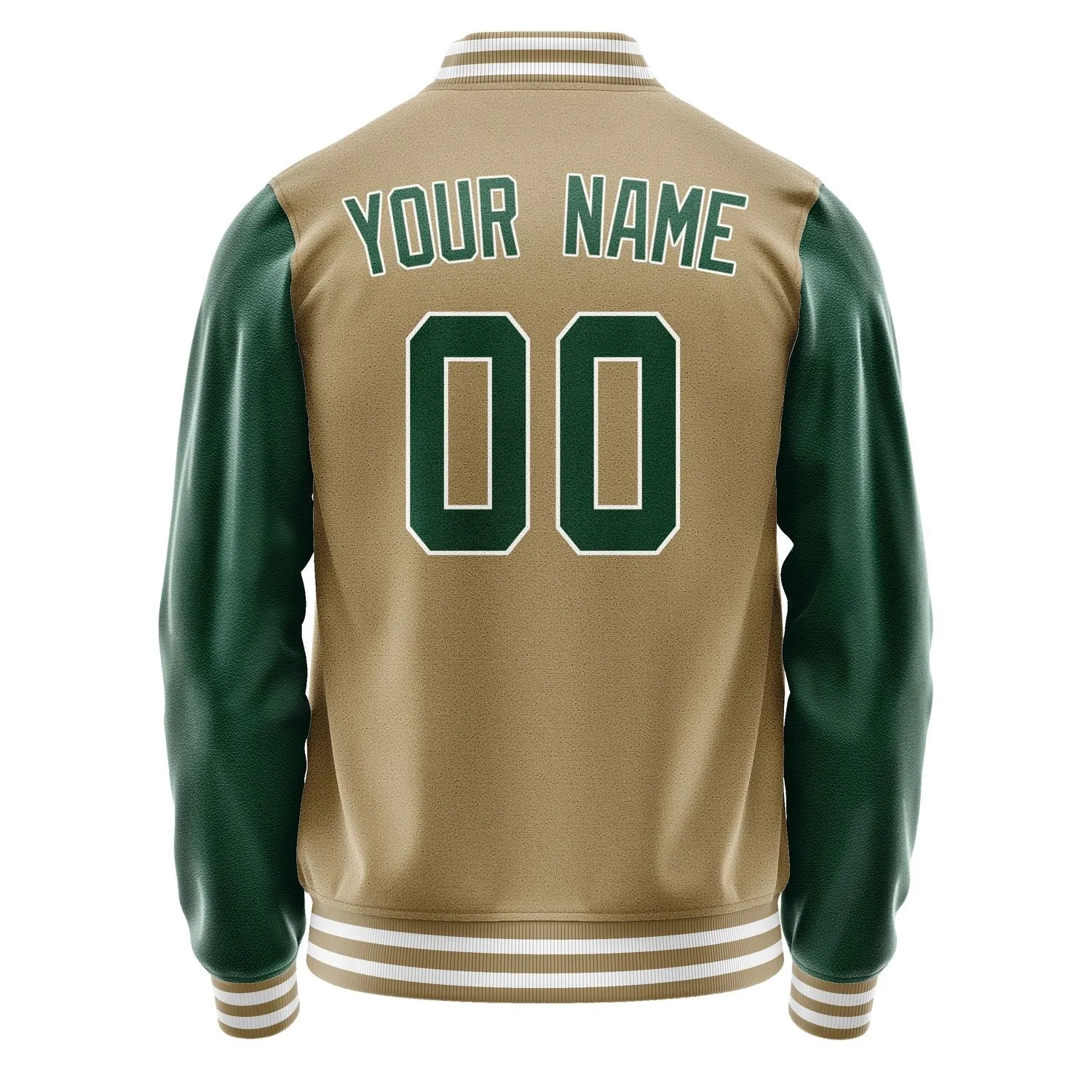 Custom Light Khaki Green Jacket sold by Tailorly product image thumbnail 3