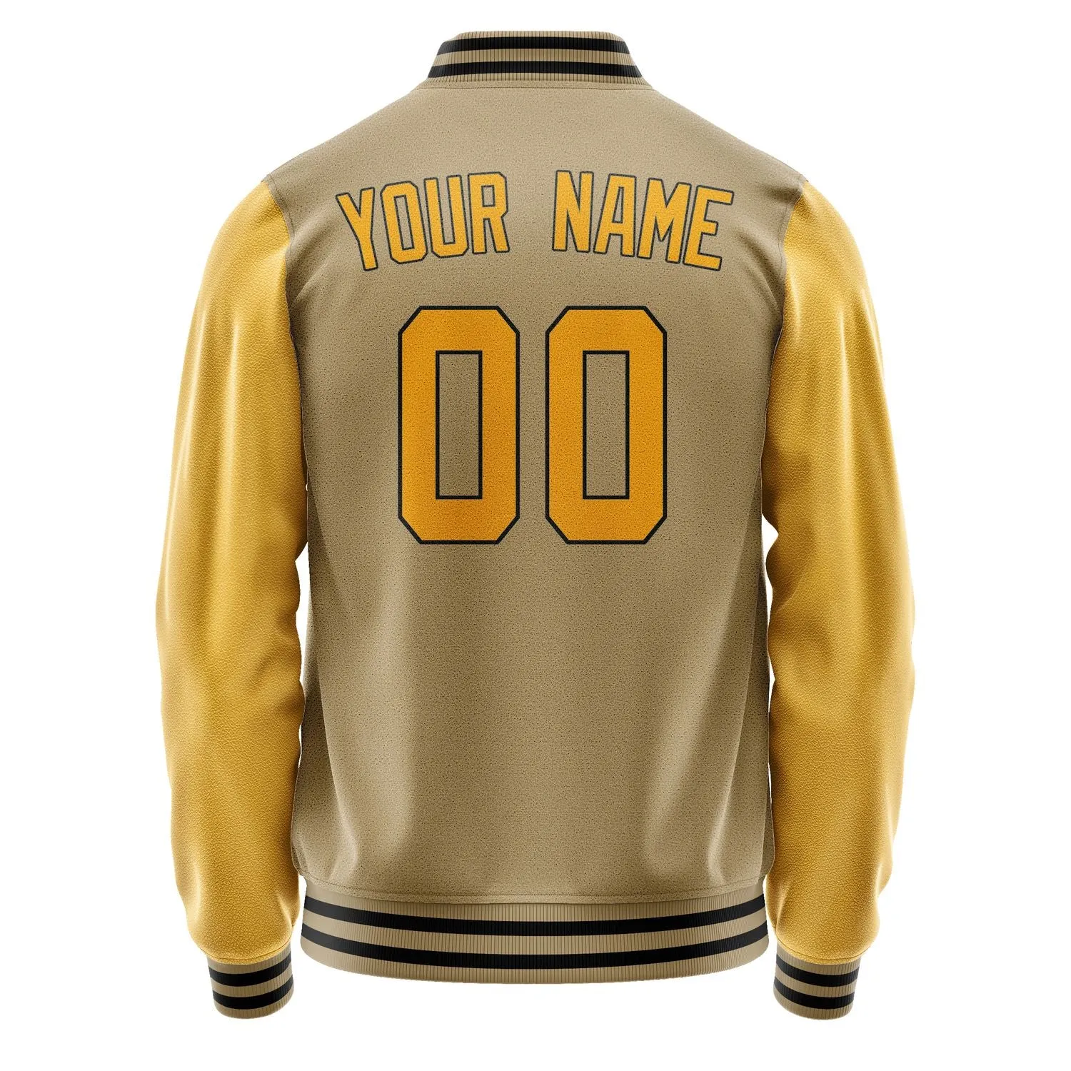 Custom Light Khaki Yellow Jacket sold by Tailorly product image thumbnail 3