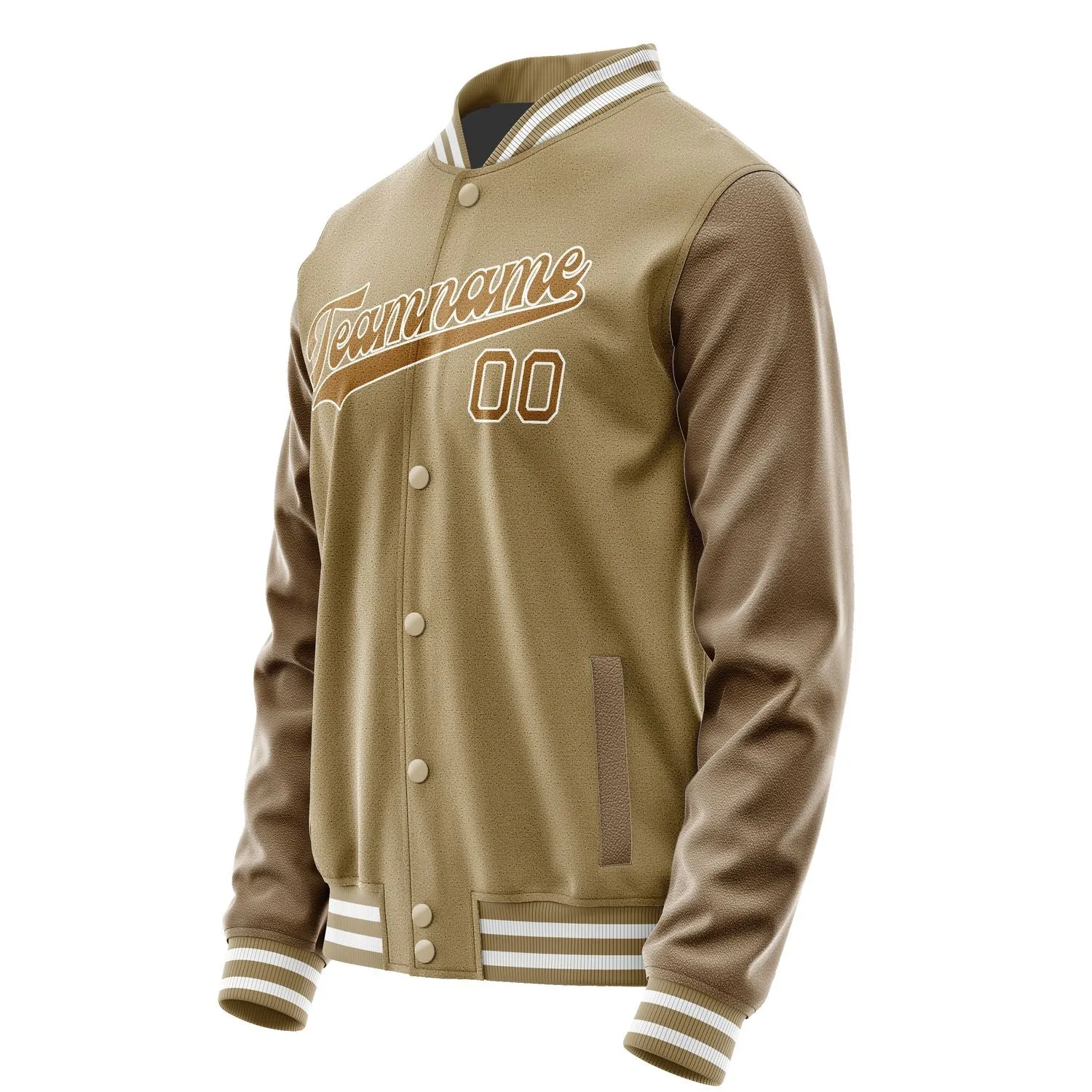 Custom Light Khaki Khaki Jacket sold by Tailorly product image thumbnail 2