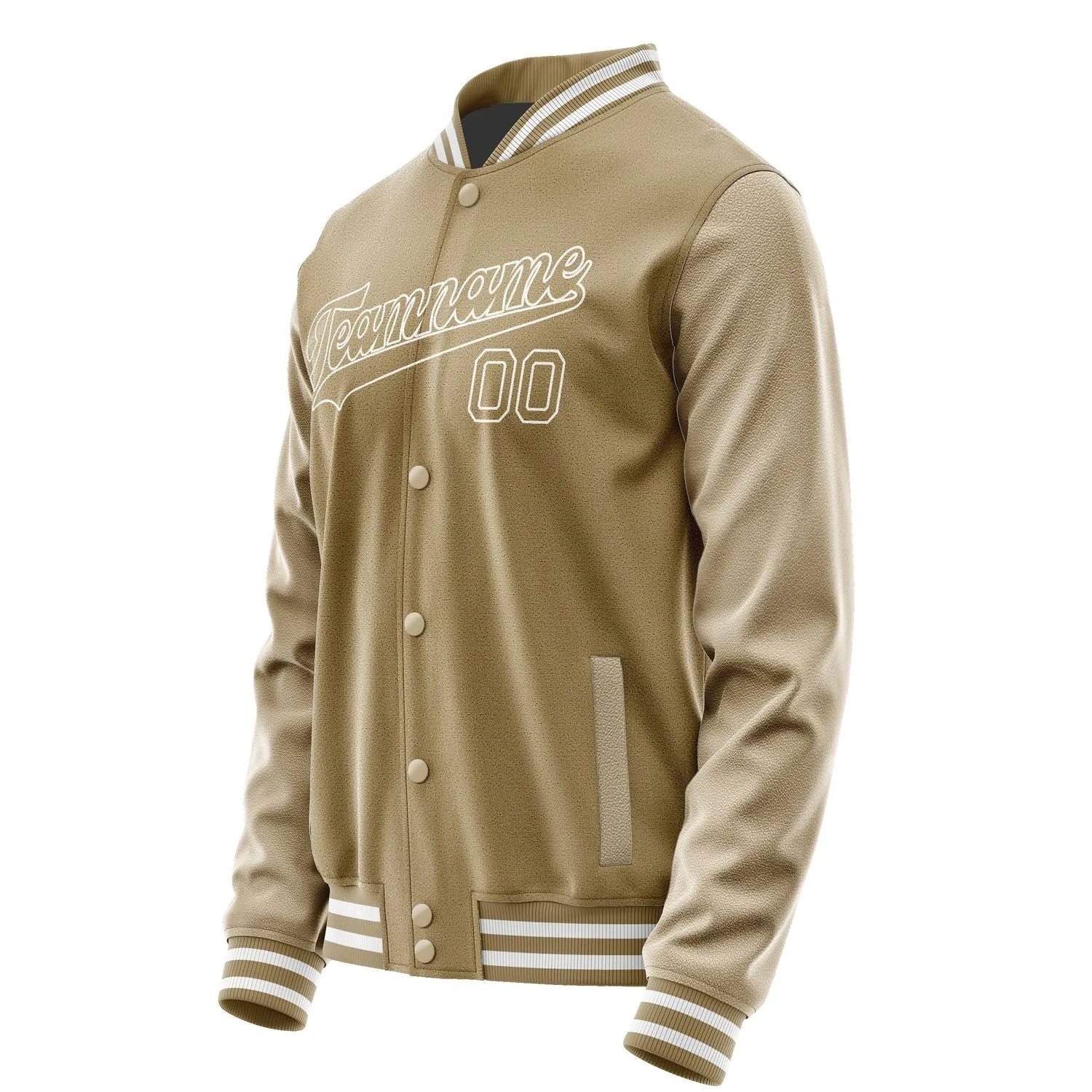 Custom Light Khaki Light Khaki Jacket sold by Tailorly product image thumbnail 2