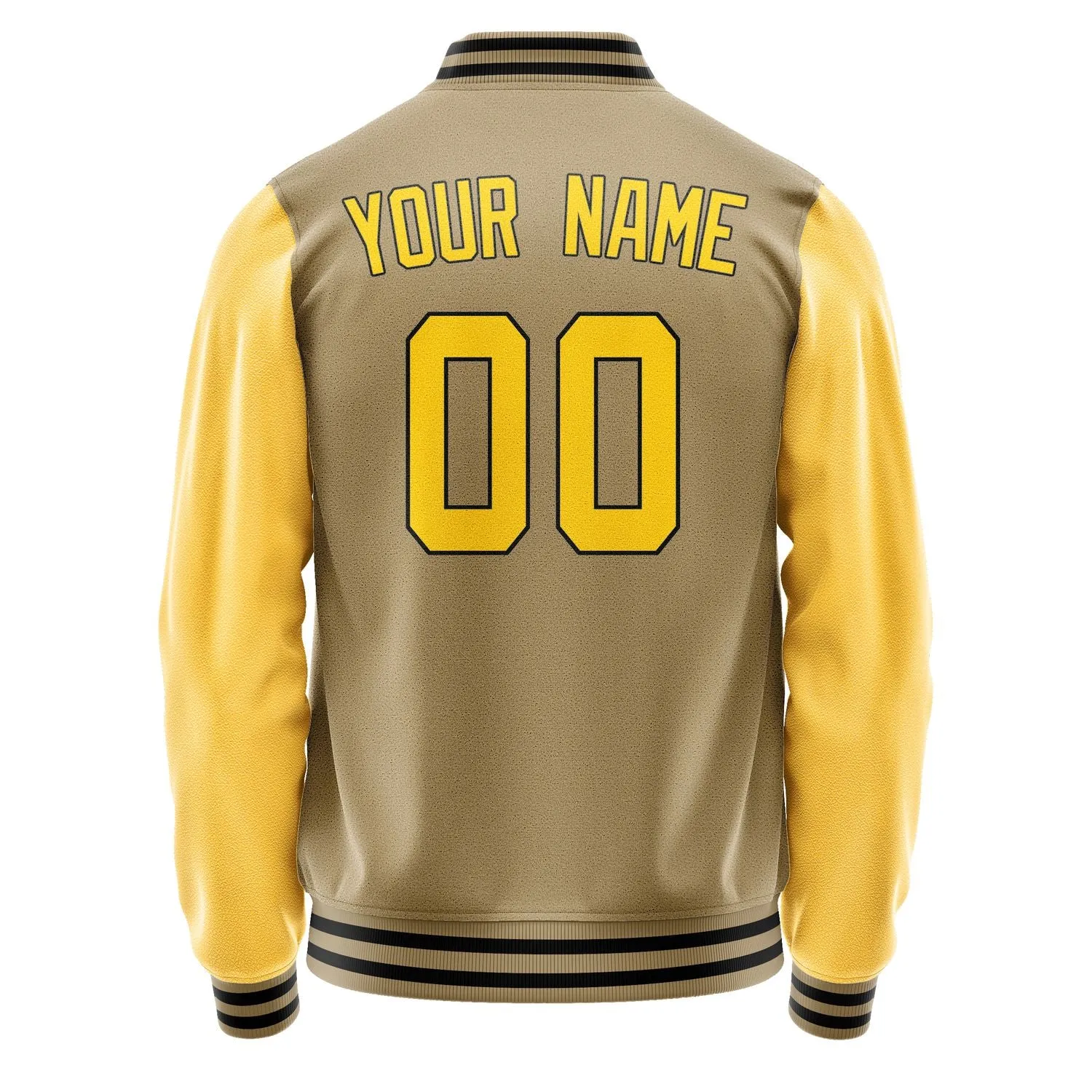 Custom Light Khaki Gold Jacket sold by Tailorly product image thumbnail 3