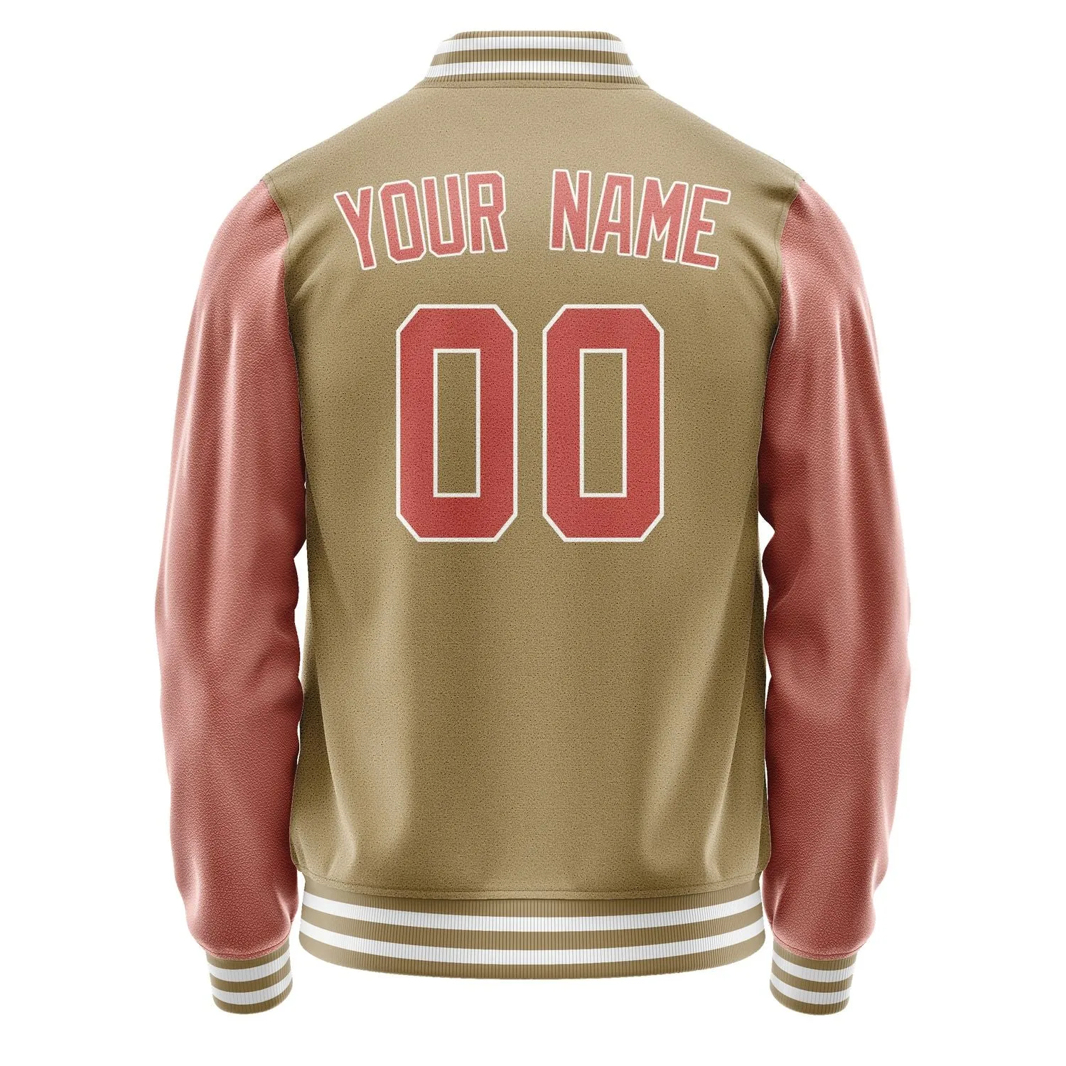 Custom Light Khaki Copper Rose Jacket sold by Tailorly product image thumbnail 3