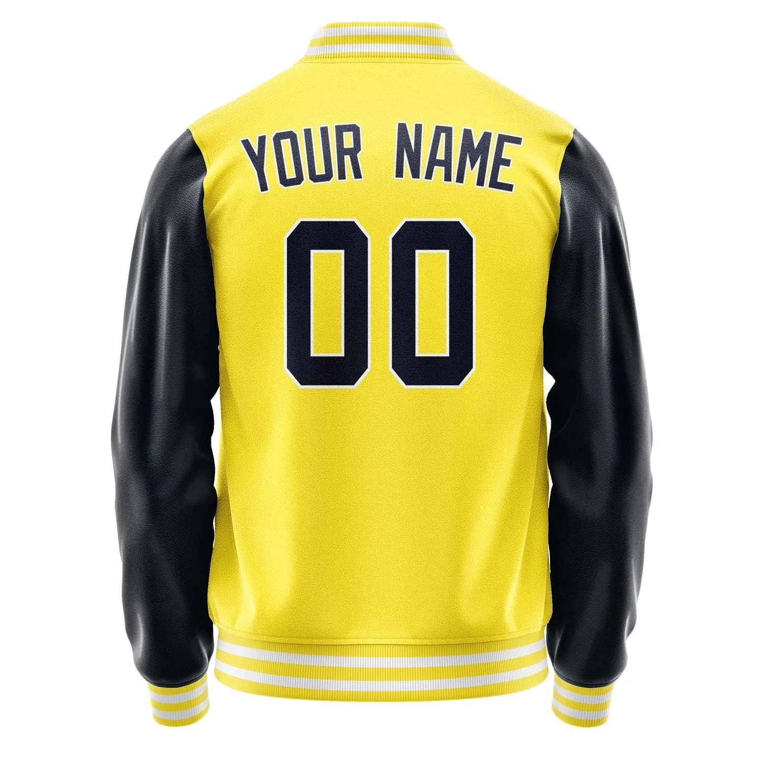 Custom Light Yellow Navy Jacket sold by Tailorly product image thumbnail 3
