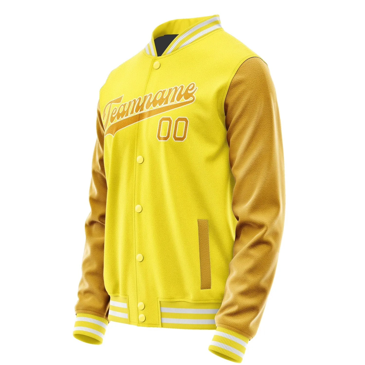 Custom Light Yellow Yellow Jacket sold by Tailorly product image thumbnail 2