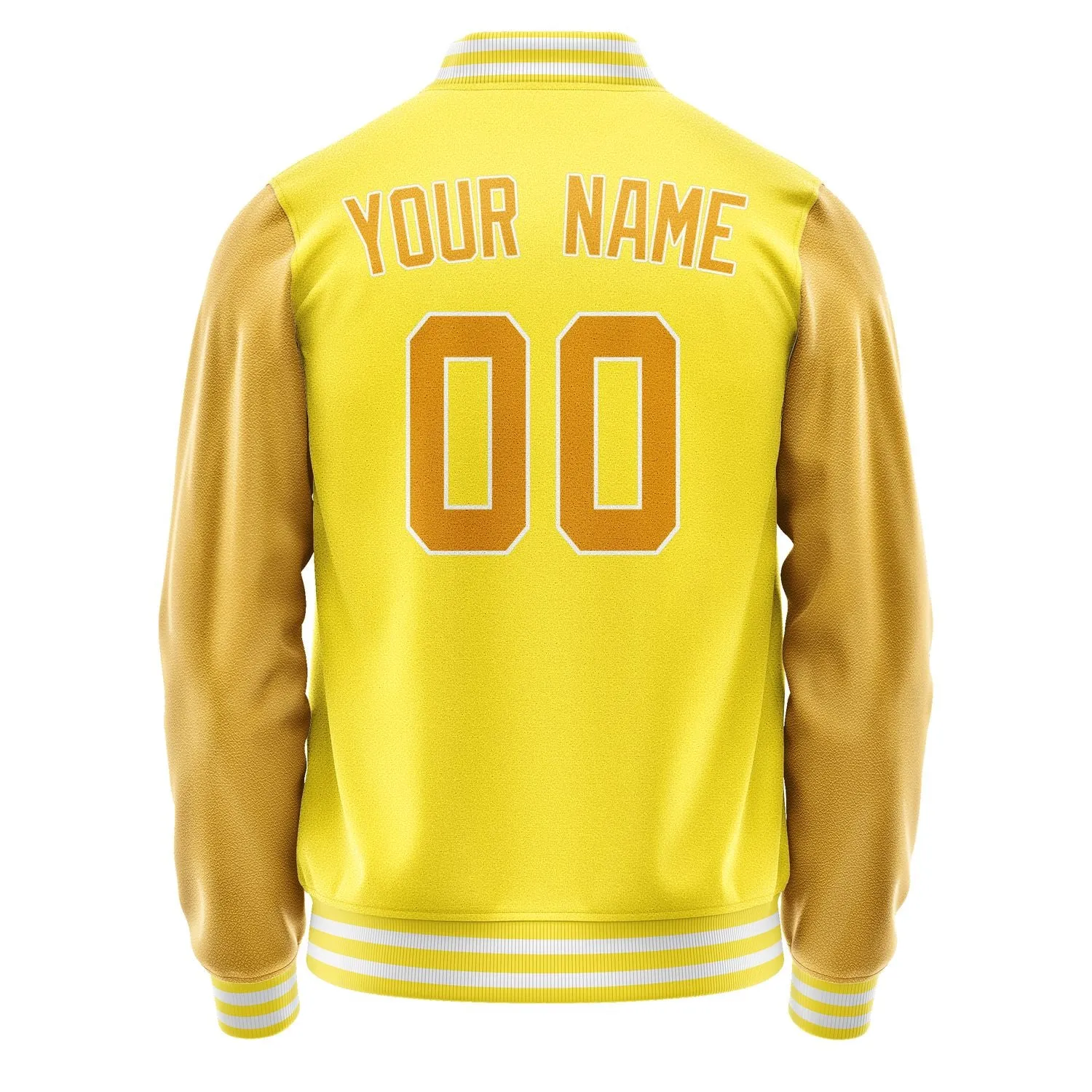 Custom Light Yellow Yellow Jacket sold by Tailorly product image thumbnail 3