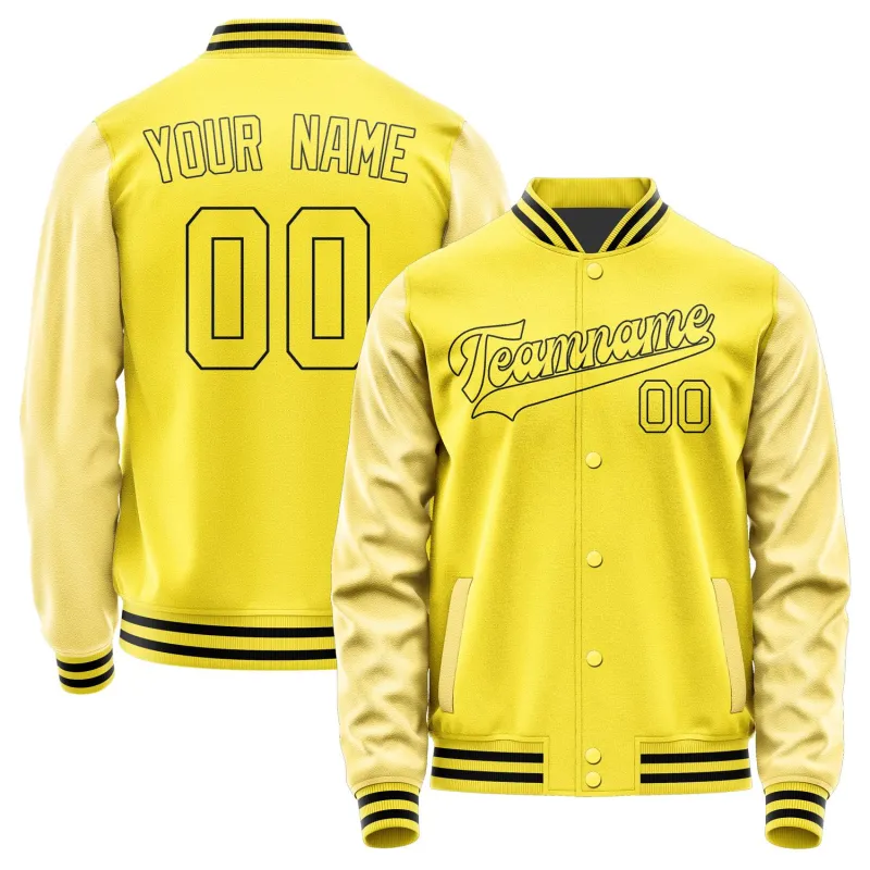 Custom Light Yellow Light Yellow Jacket sold by Tailorly