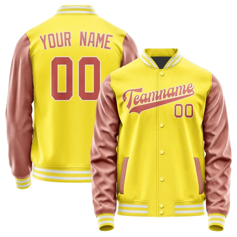 Custom Light Yellow Copper Rose Jacket sold by Tailorly