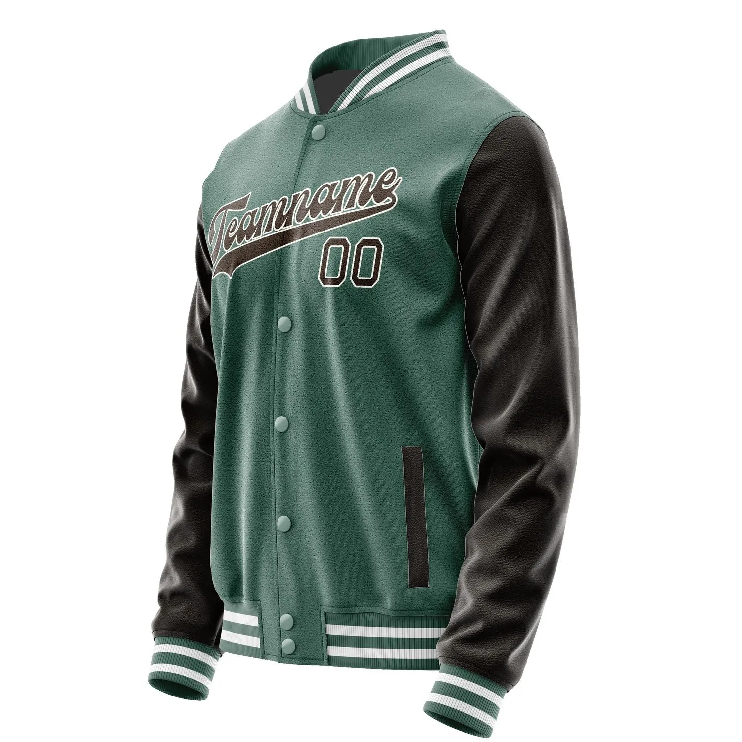 Custom Blue Green Brown Jacket sold by Tailorly product image thumbnail 2