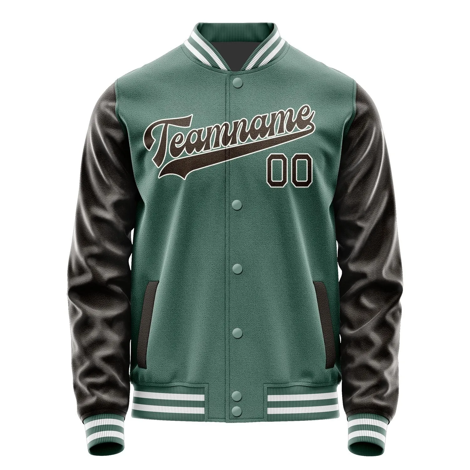 Custom Blue Green Brown Jacket sold by Tailorly product image thumbnail 4