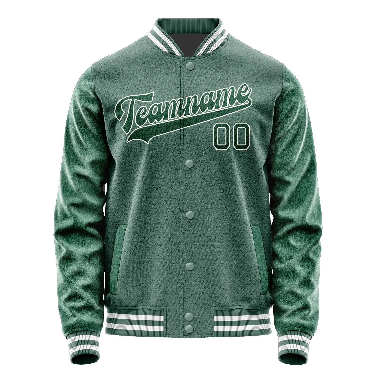 Custom Blue Green Green Jacket sold by Tailorly product image thumbnail 4