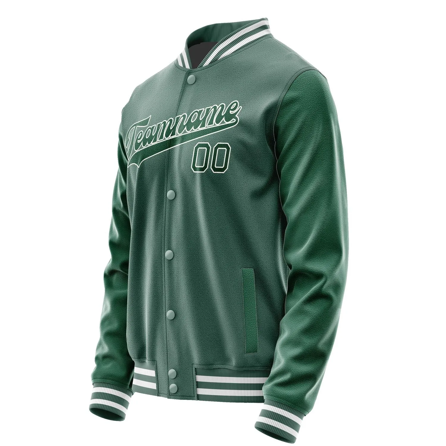 Custom Blue Green Green Jacket sold by Tailorly product image thumbnail 2