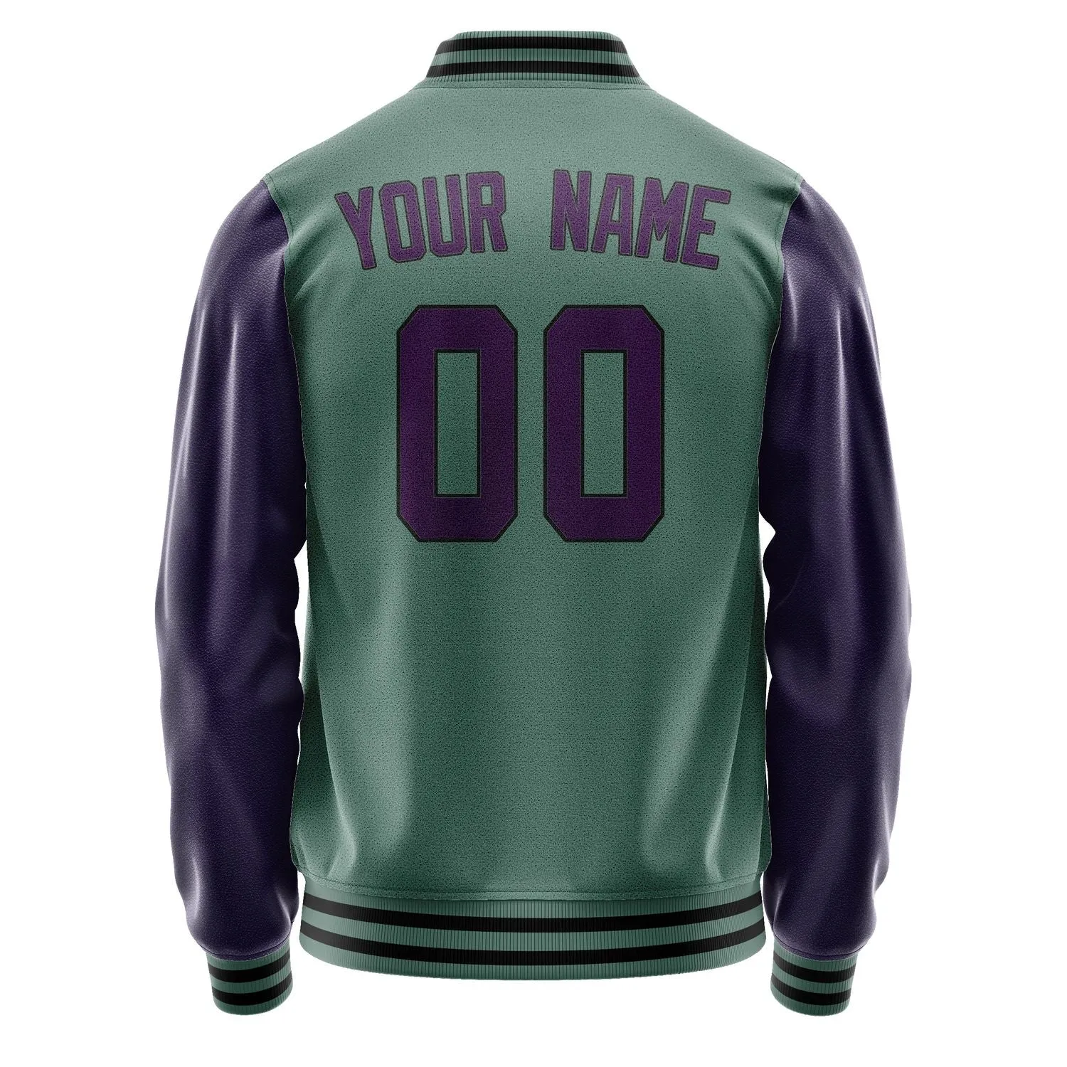 Custom Blue Green Purple Jacket sold by Tailorly product image thumbnail 3