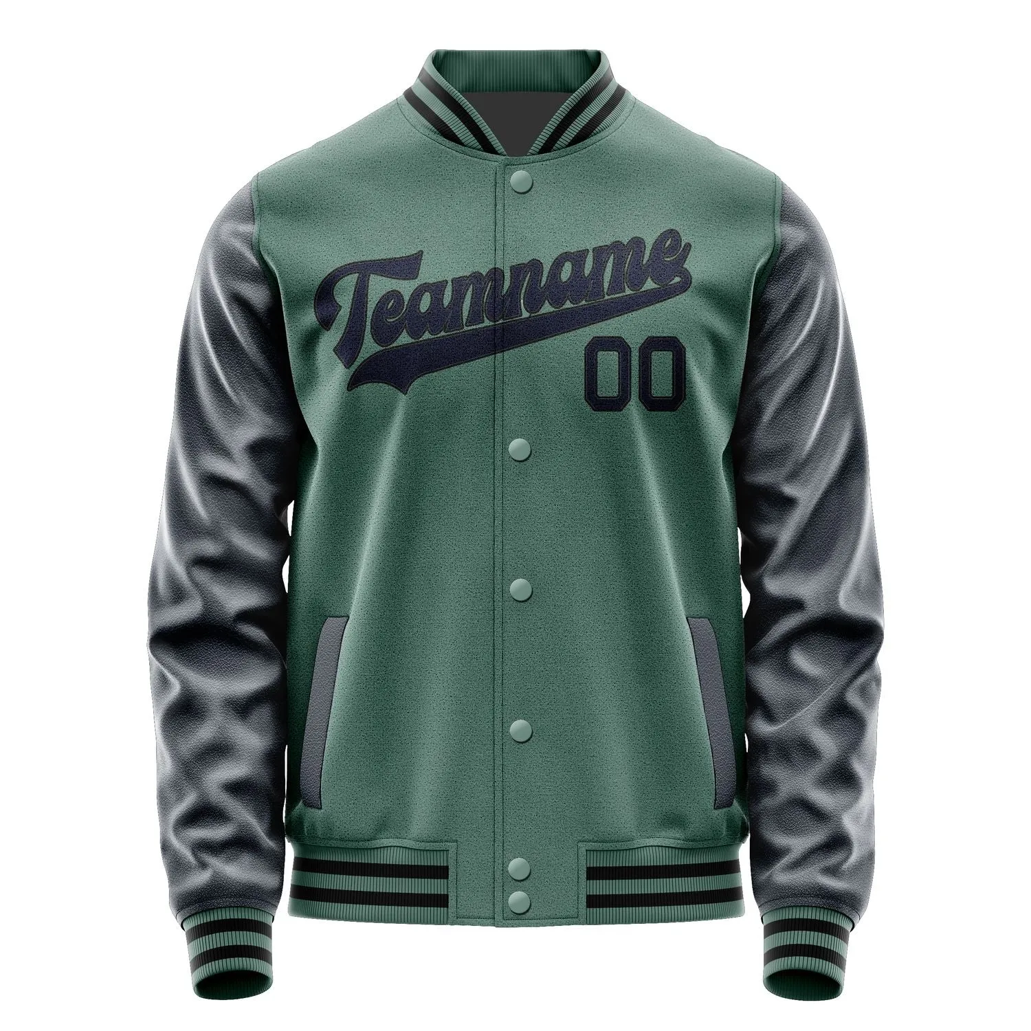 Custom Blue Green Navy Jacket sold by Tailorly product image thumbnail 4