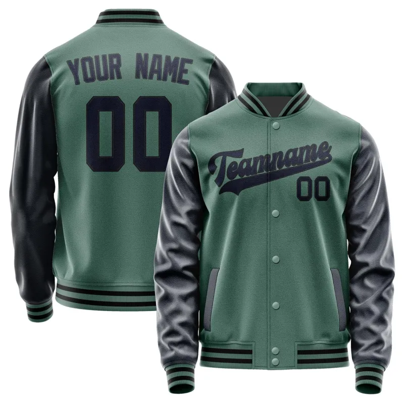 Custom Blue Green Navy Jacket sold by Tailorly