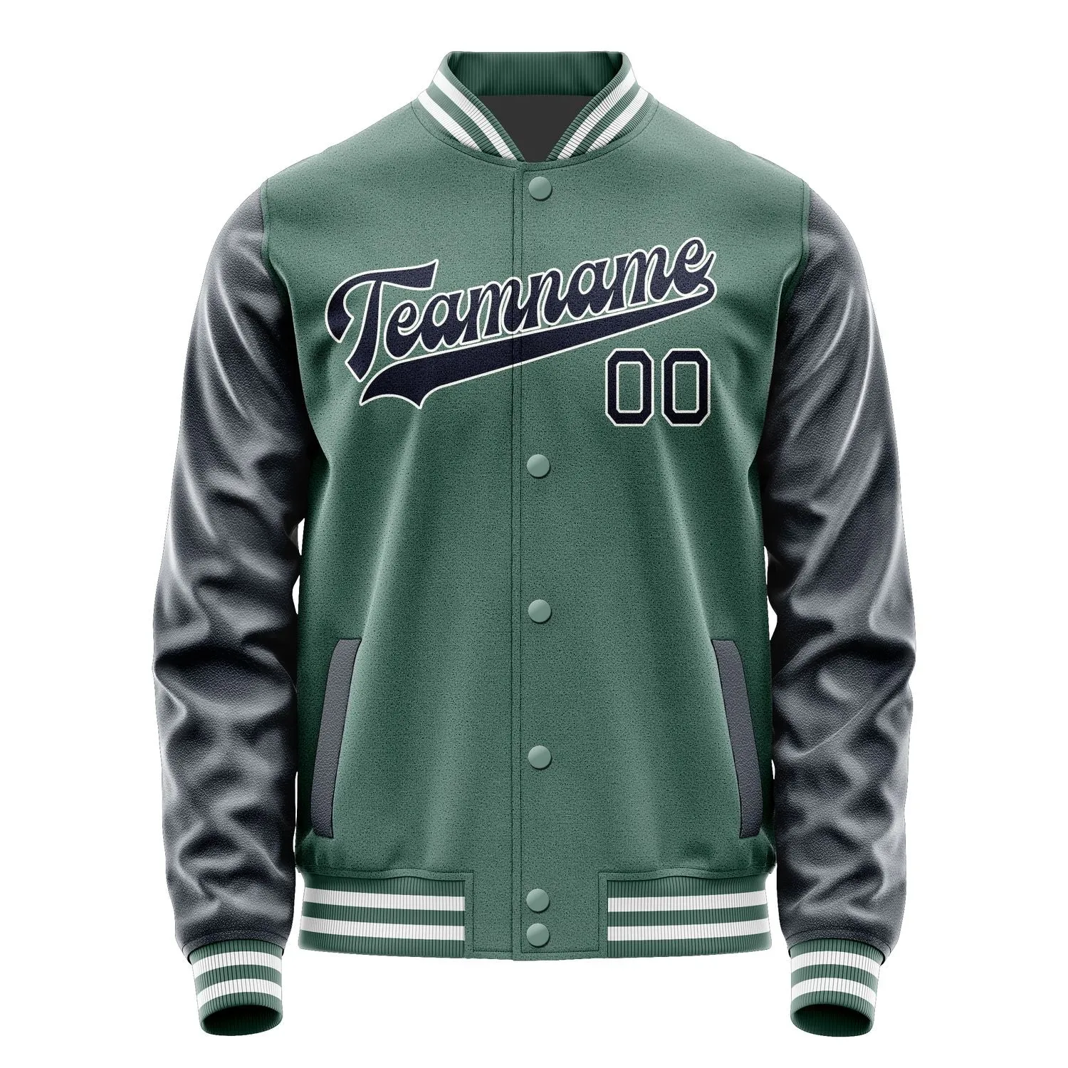 Custom Blue Green Navy Jacket sold by Tailorly product image thumbnail 4