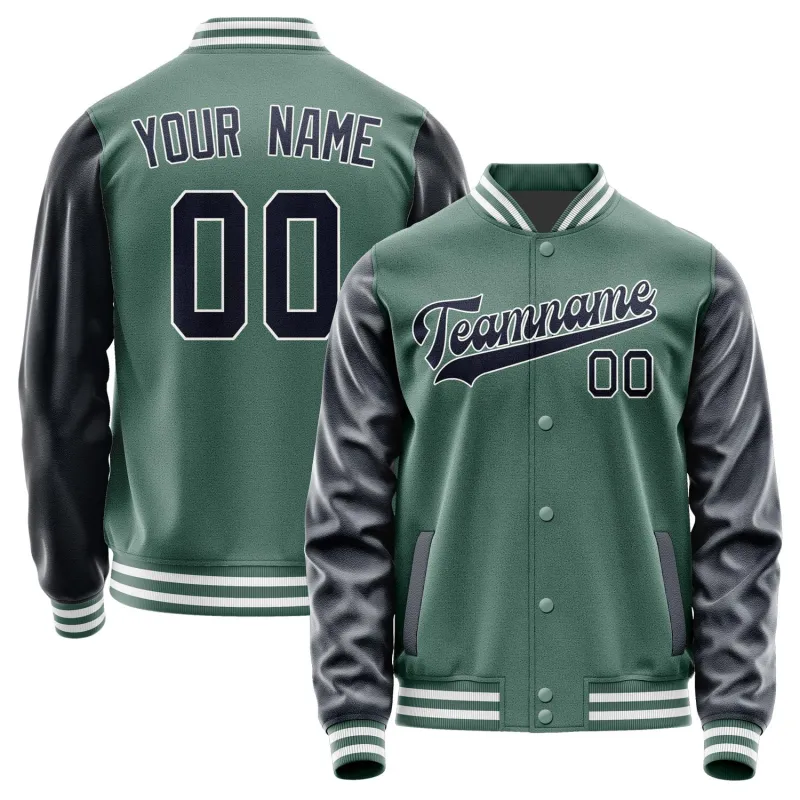 Custom Blue Green Navy Jacket sold by Tailorly
