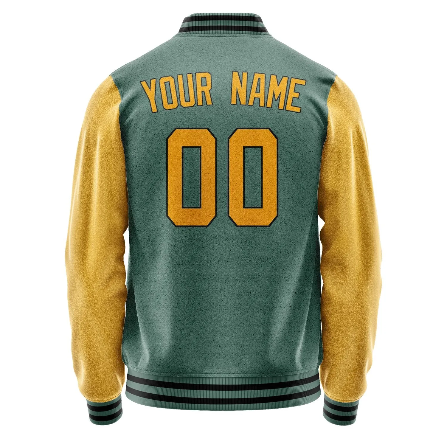 Custom Blue Green Yellow Jacket sold by Tailorly product image thumbnail 3