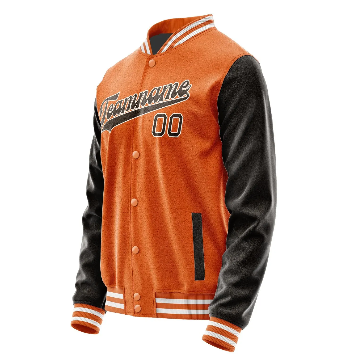 Custom Orange Brown Jacket sold by Tailorly product image thumbnail 2