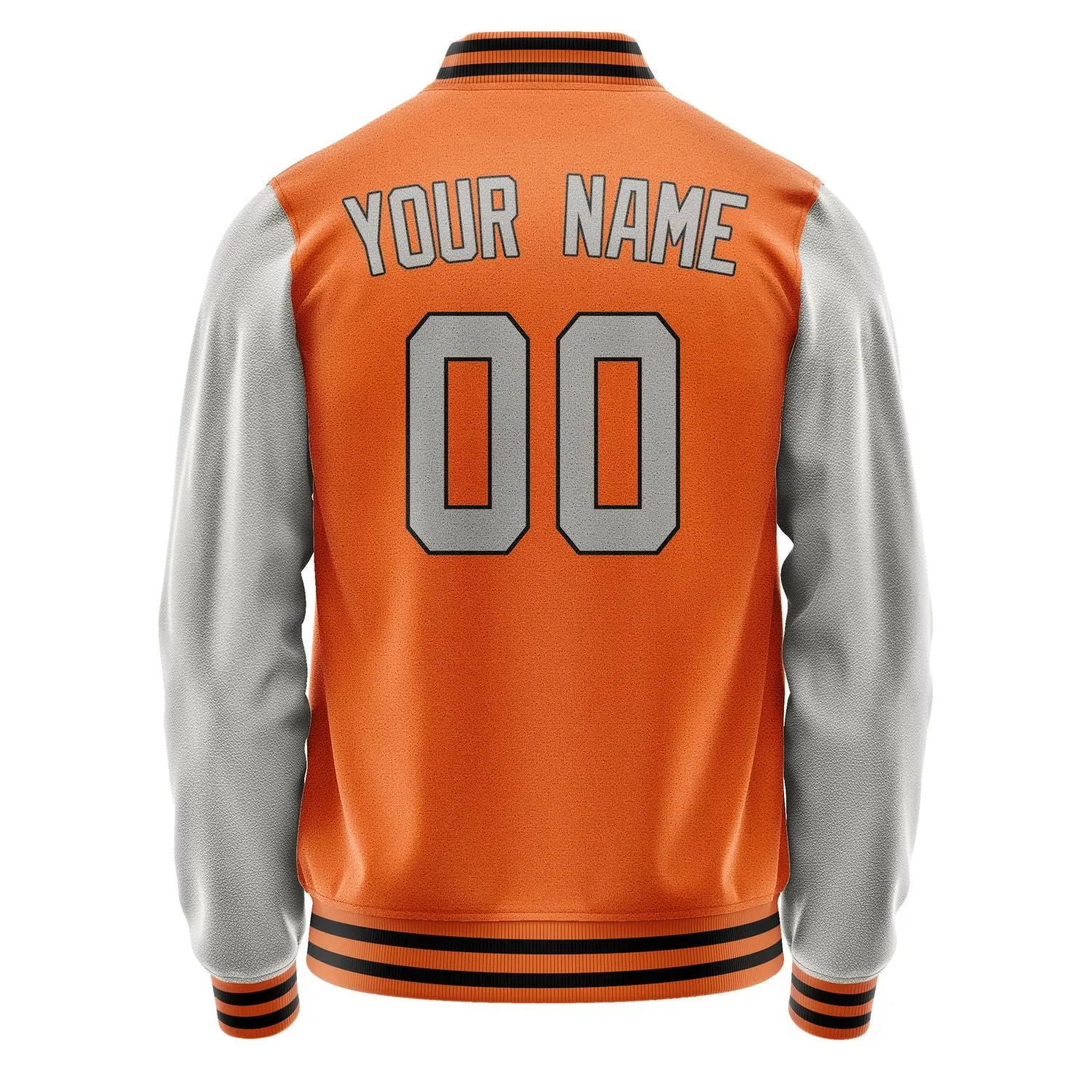 Custom Orange Gray Jacket sold by Tailorly product image thumbnail 3