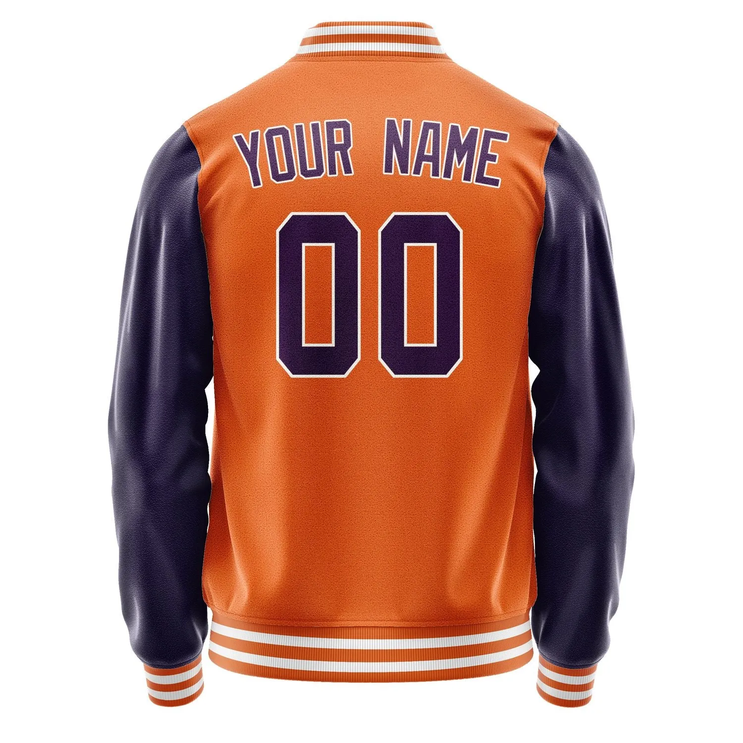 Custom Orange Purple Jacket sold by Tailorly product image thumbnail 3