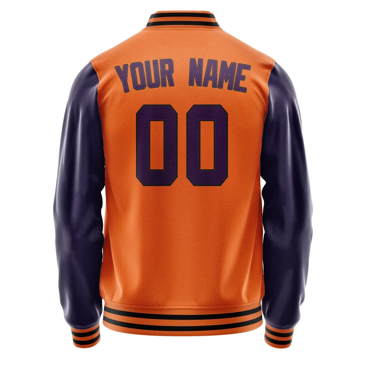 Custom Orange Purple Jacket sold by Tailorly product image thumbnail 3