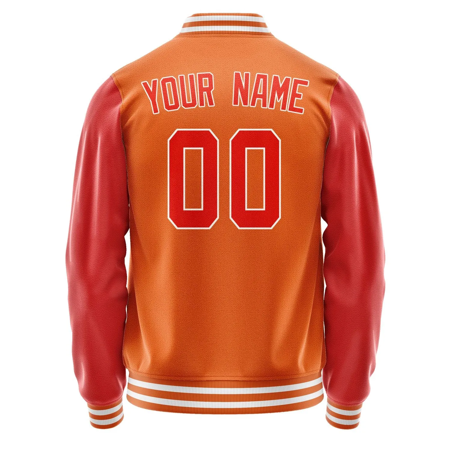 Custom Orange Orange Red Jacket sold by Tailorly product image thumbnail 3