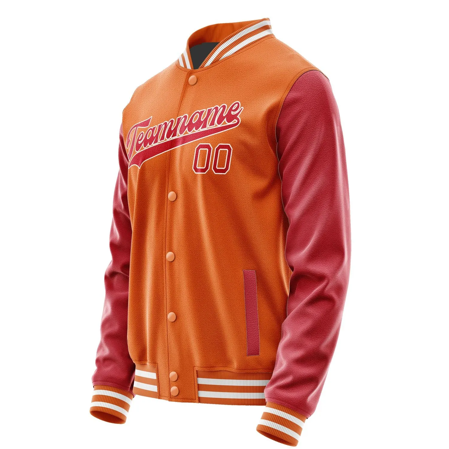 Custom Orange Red Jacket sold by Tailorly product image thumbnail 2