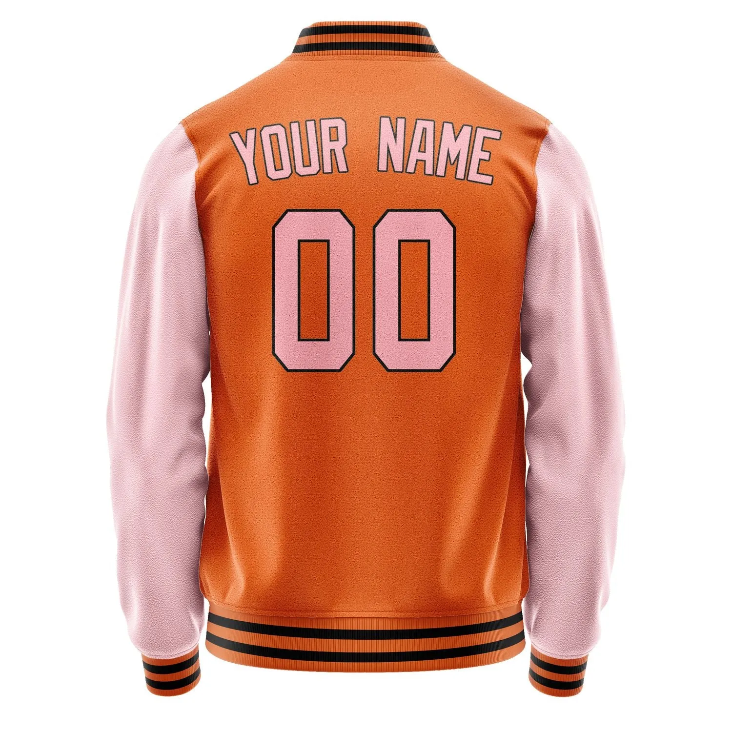 Custom Orange Light Pink Jacket sold by Tailorly product image thumbnail 3
