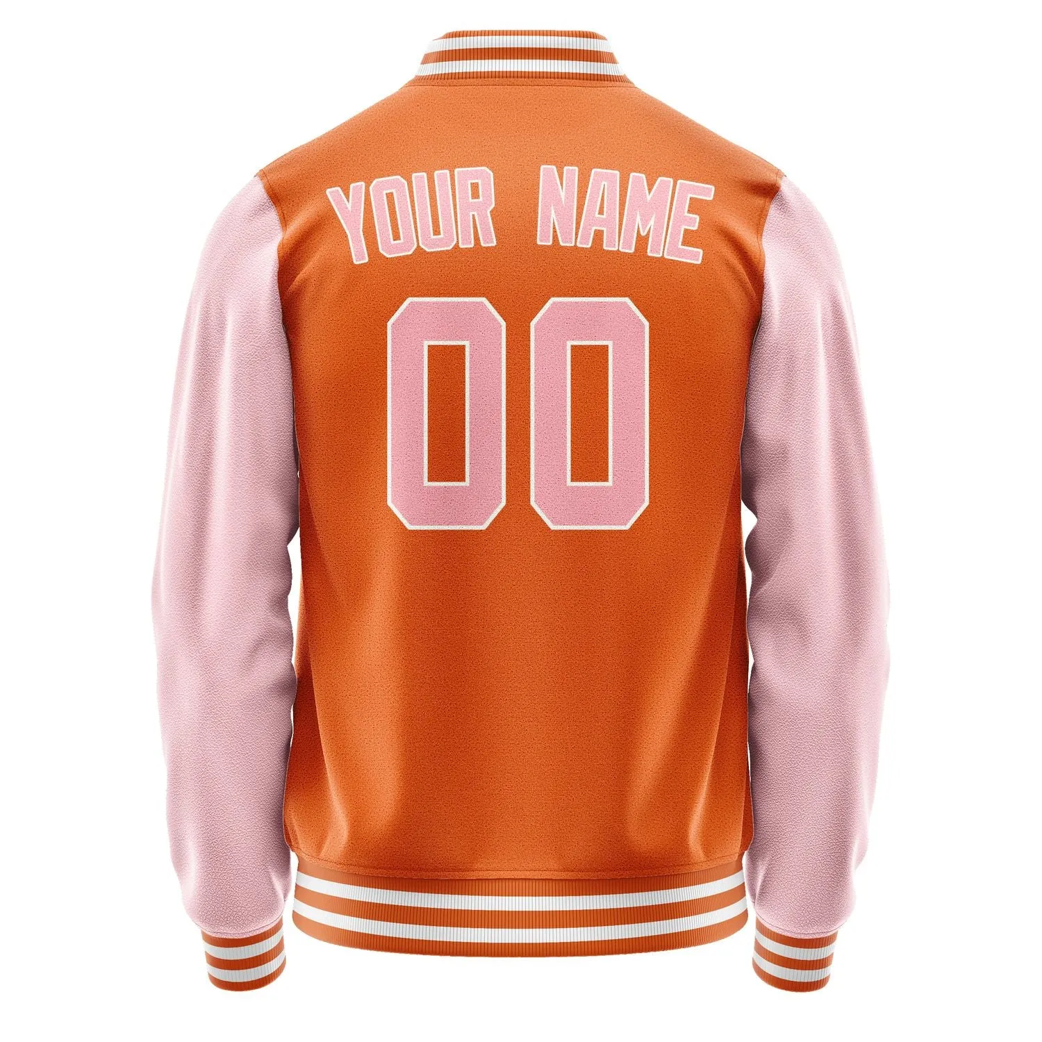 Custom Orange Light Pink Jacket sold by Tailorly product image thumbnail 3
