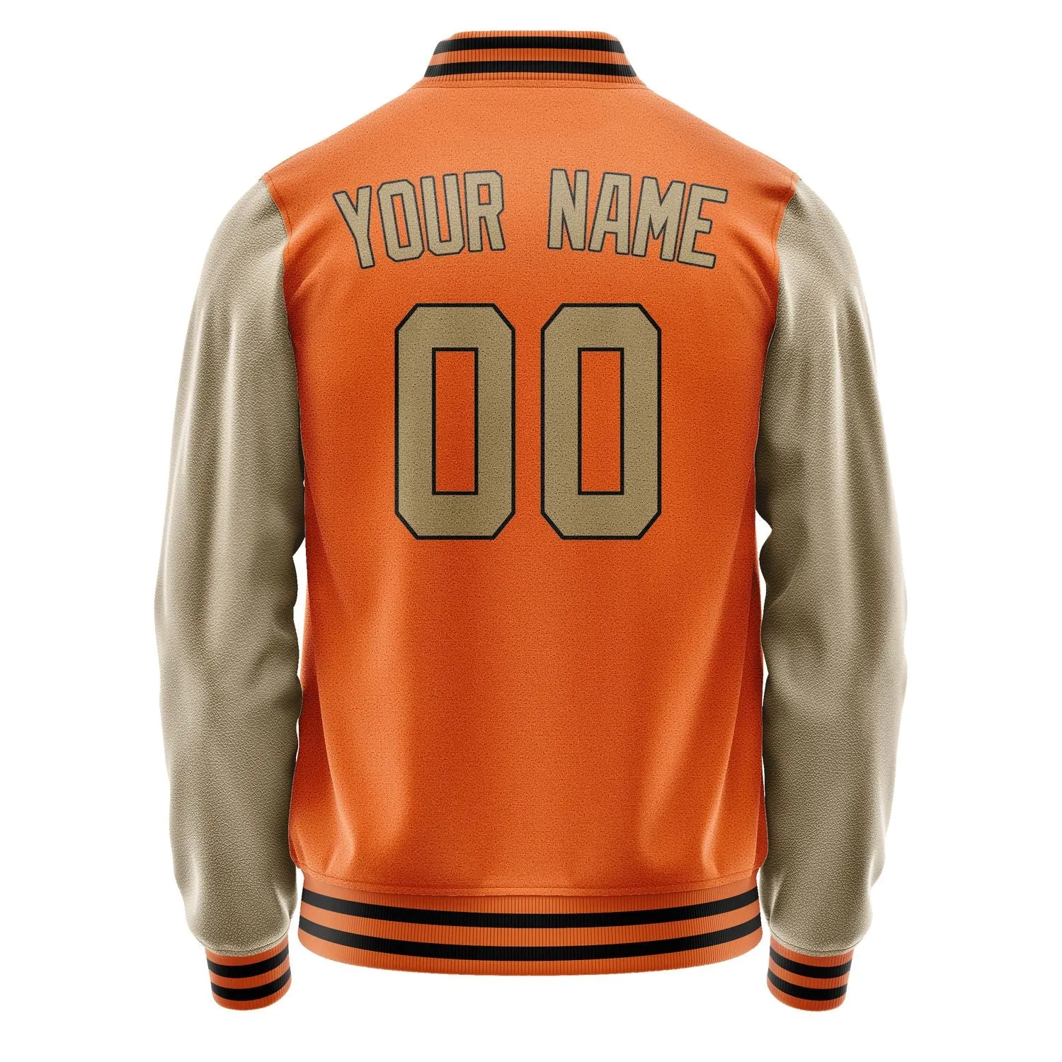 Custom Orange Light Khaki Jacket sold by Tailorly product image thumbnail 3
