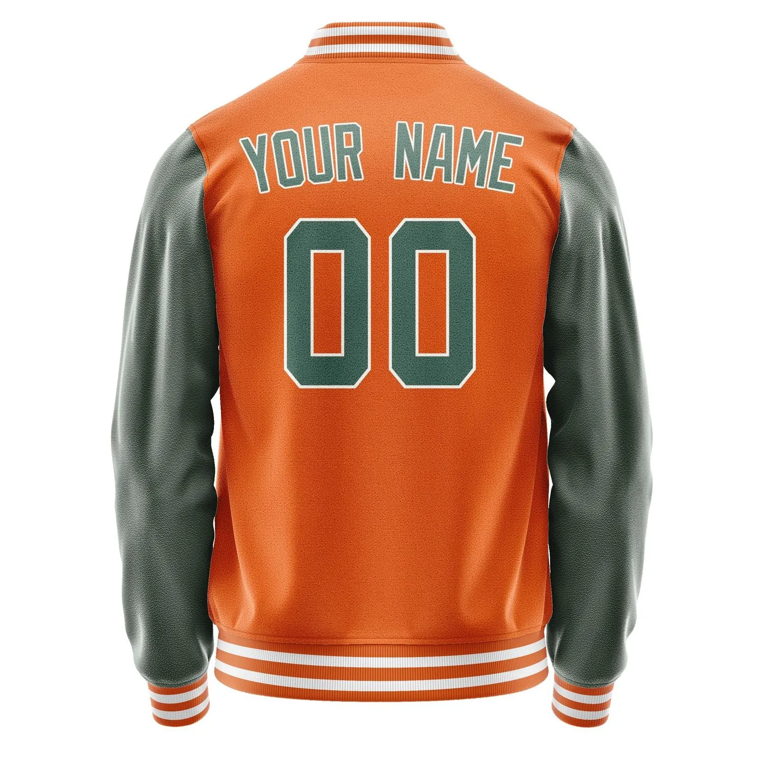 Custom Orange Blue Green Jacket sold by Tailorly product image thumbnail 3