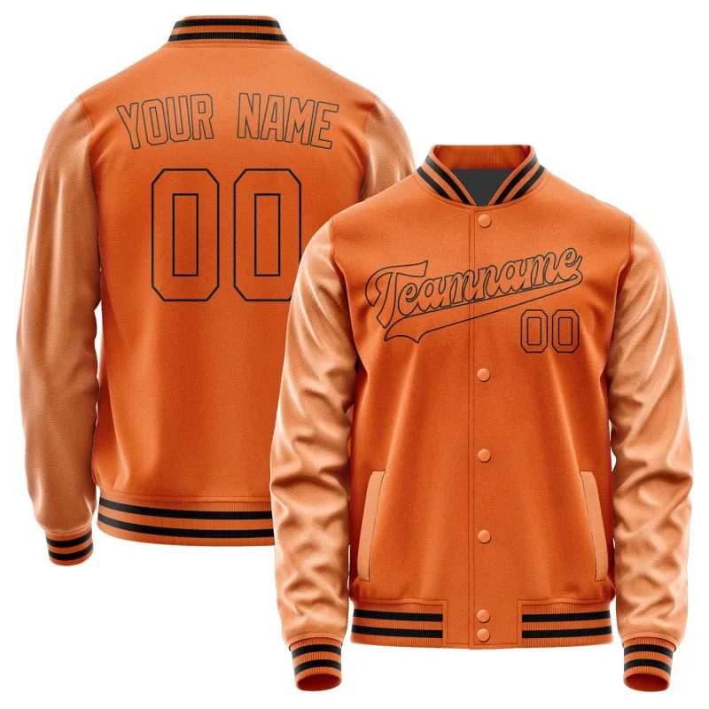 Custom Orange Orange Jacket sold by Tailorly