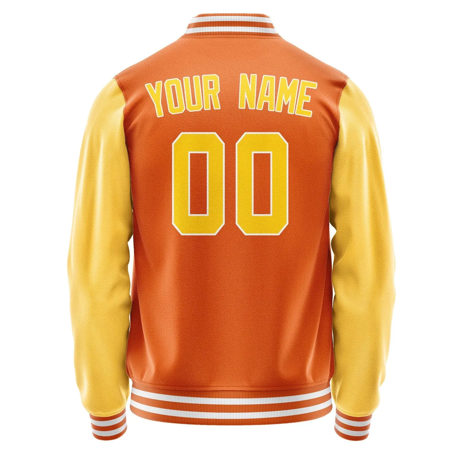 Custom Orange Gold Jacket sold by Tailorly product image thumbnail 3