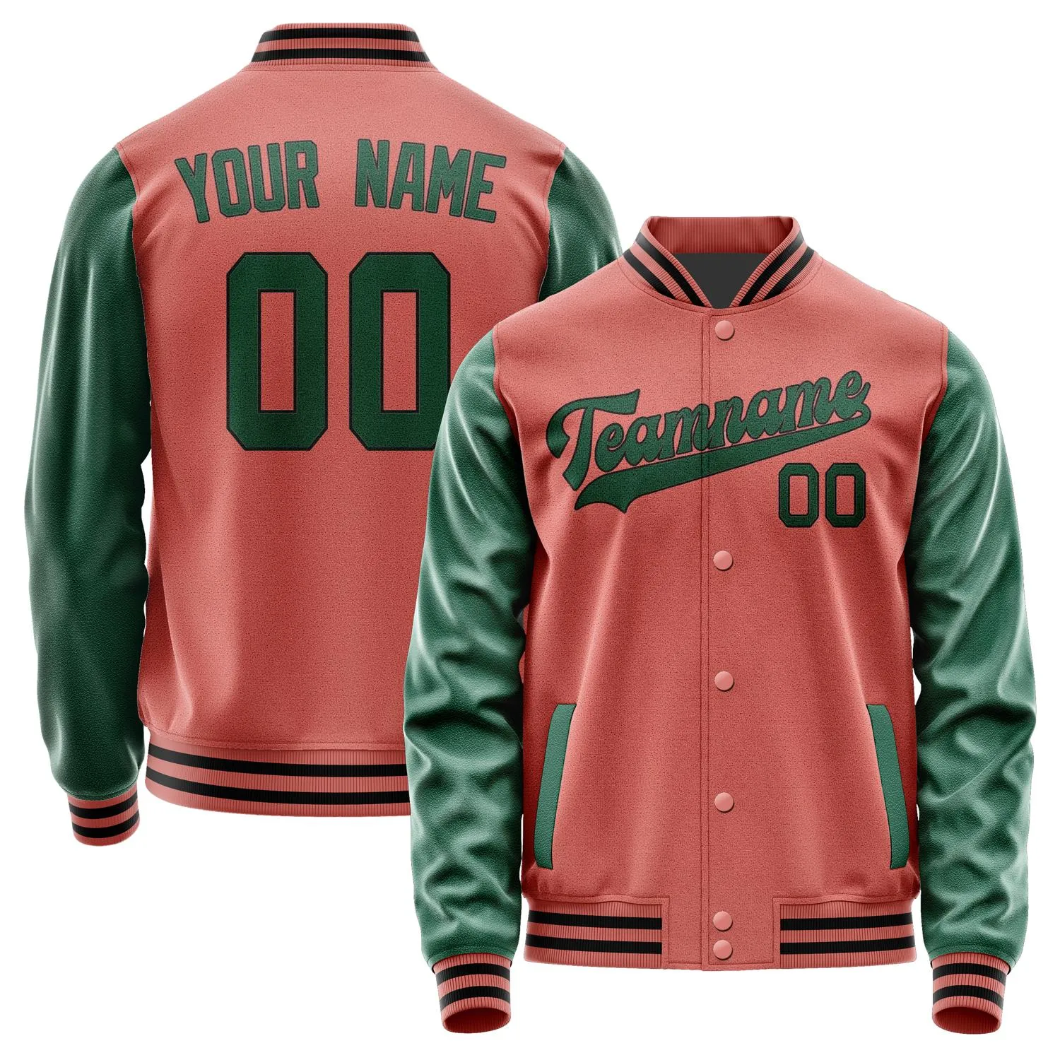 Custom Copper Rose Green Jacket sold by Tailorly