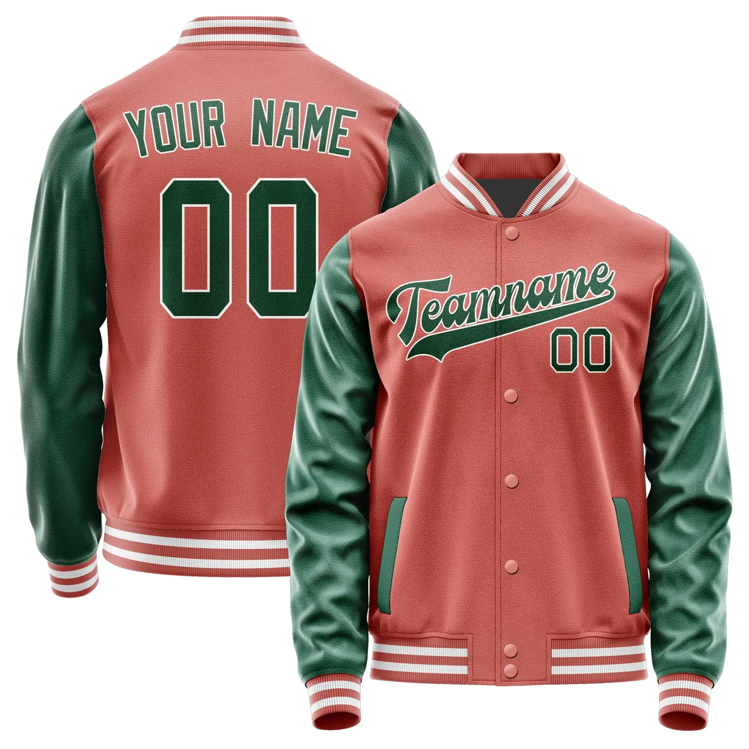 Custom Copper Rose Green Jacket sold by Tailorly