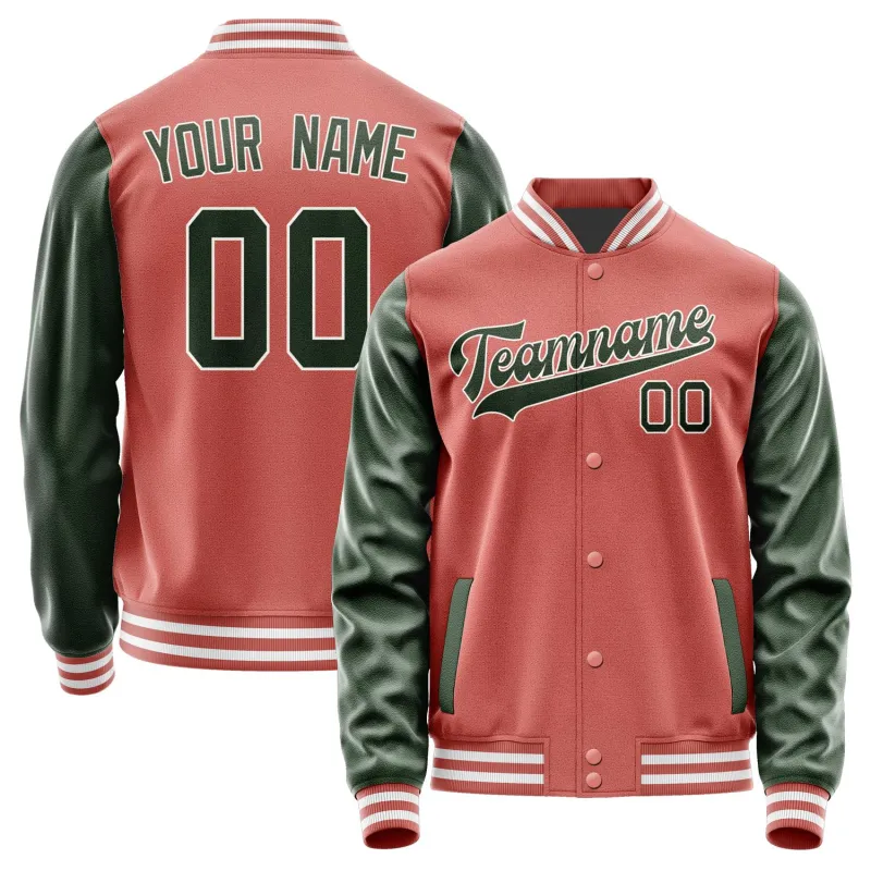 Custom Copper Rose Dark Green Jacket sold by Tailorly