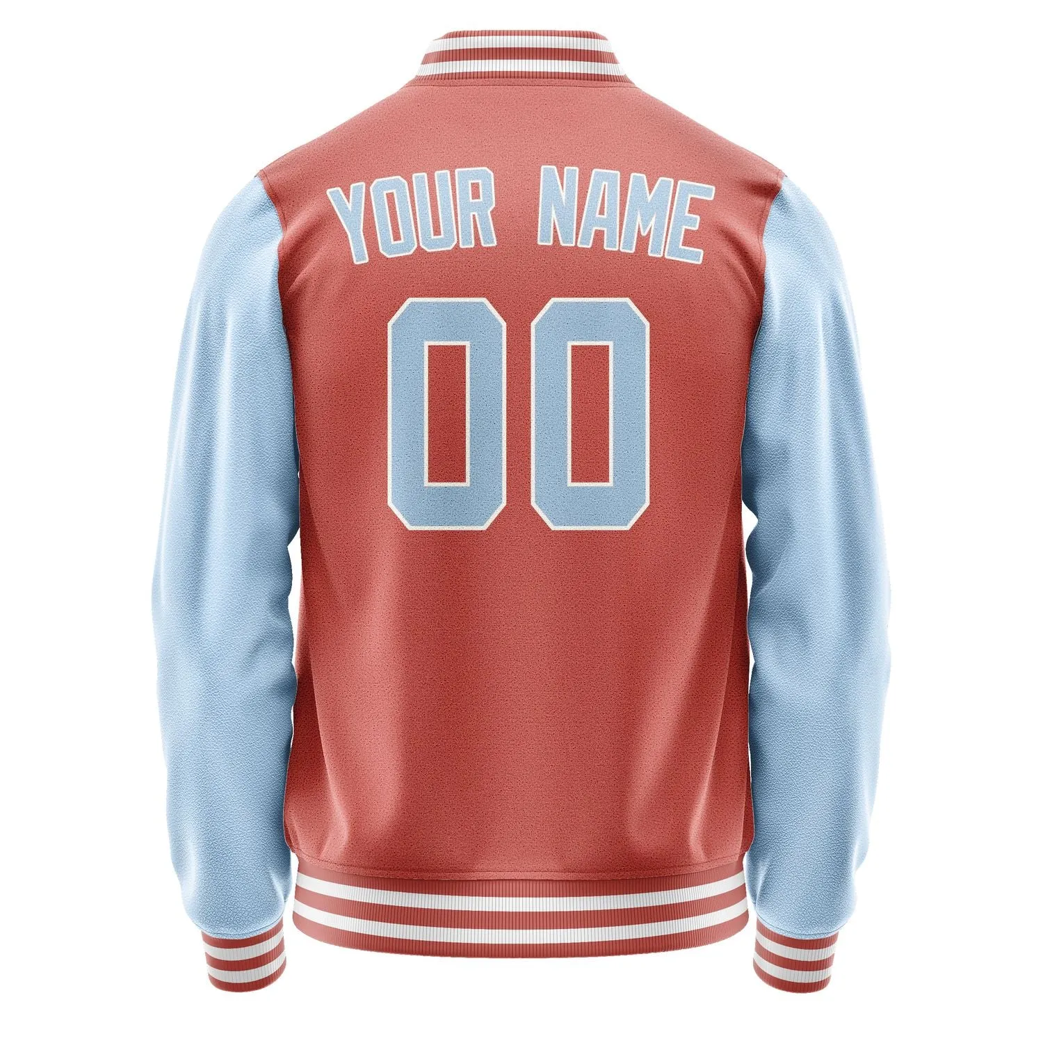 Custom Copper Rose Light Blue Jacket sold by Tailorly product image thumbnail 3