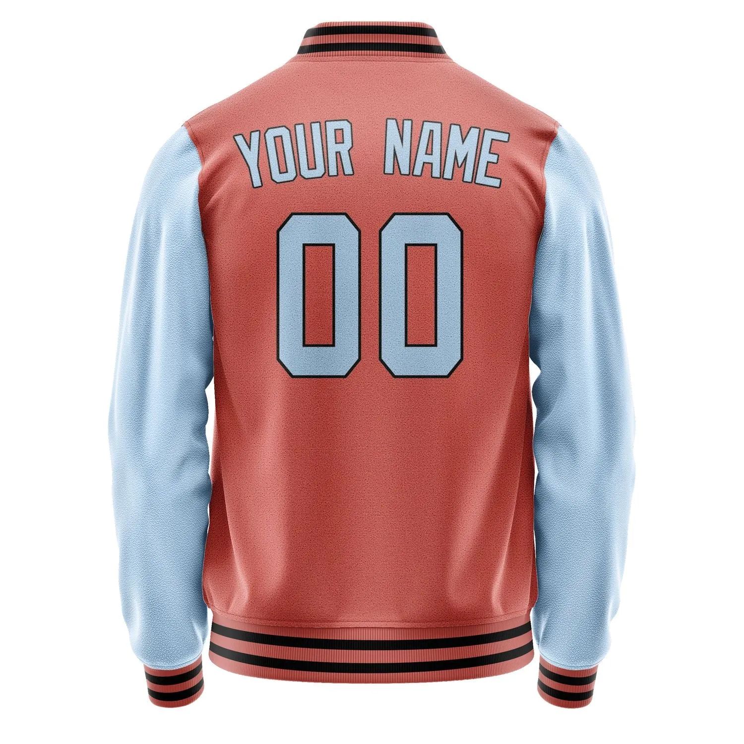 Custom Copper Rose Light Blue Jacket sold by Tailorly product image thumbnail 3