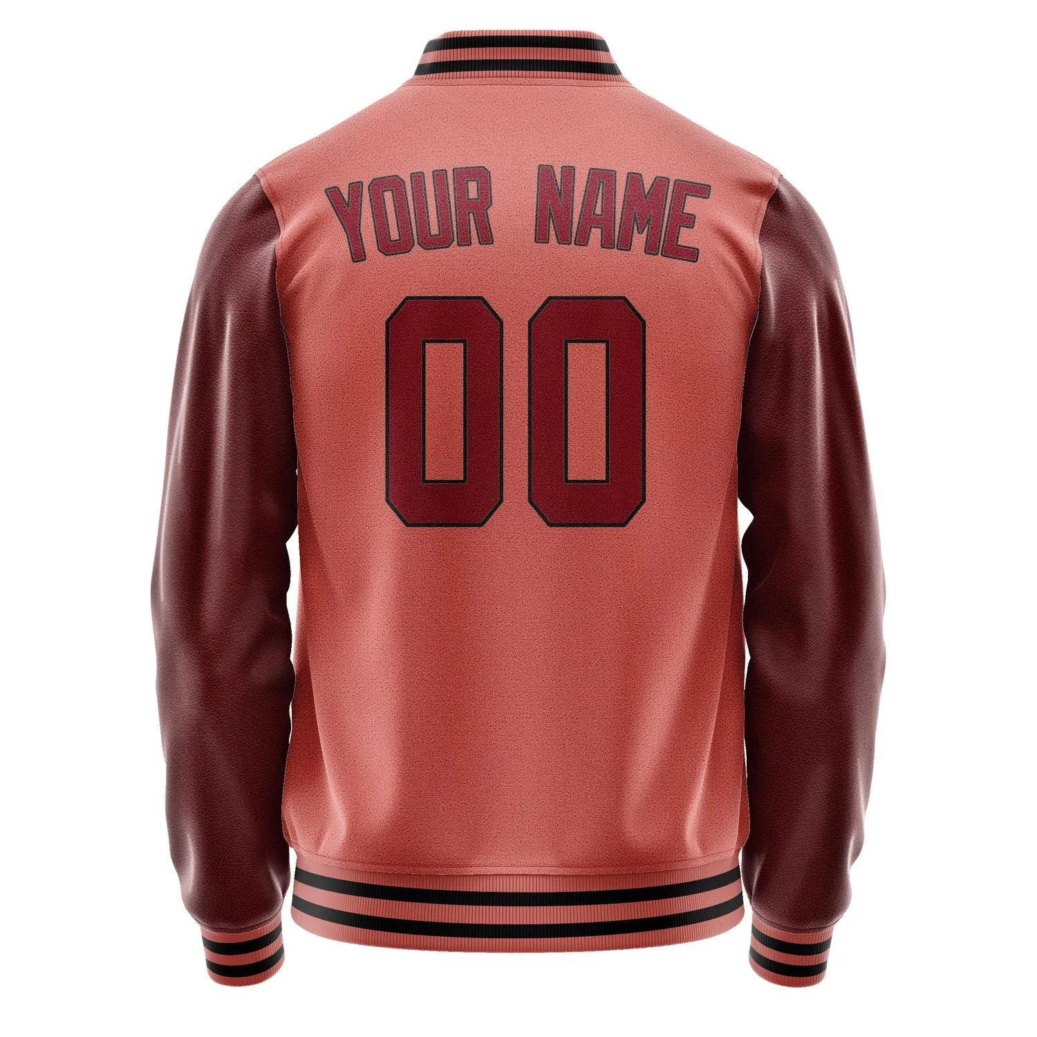 Custom Copper Rose Crimson Red Jacket sold by Tailorly product image thumbnail 3