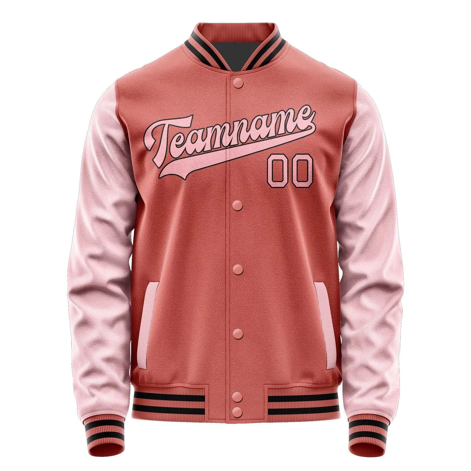 Custom Copper Rose Light Pink Jacket sold by Tailorly product image thumbnail 4