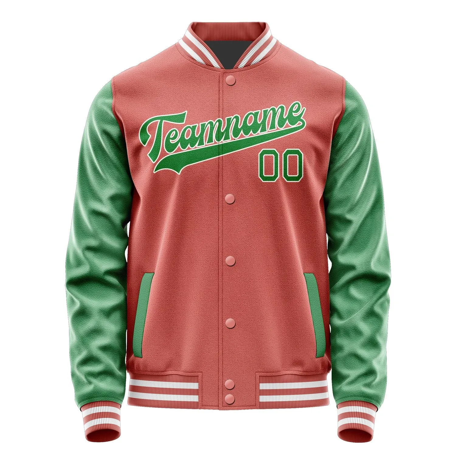 Custom Copper Rose Emerald Green Jacket sold by Tailorly product image thumbnail 4