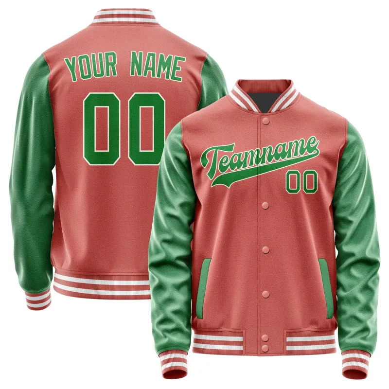 Custom Copper Rose Emerald Green Jacket sold by Tailorly