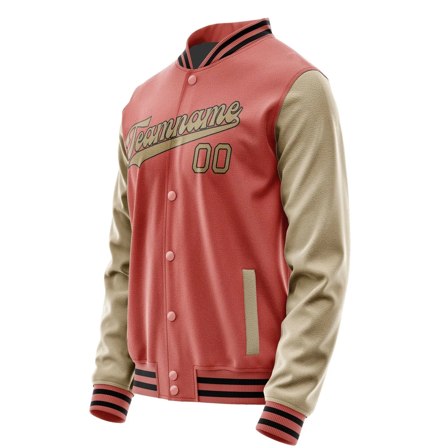 Custom Copper Rose Light Khaki Jacket sold by Tailorly product image thumbnail 2