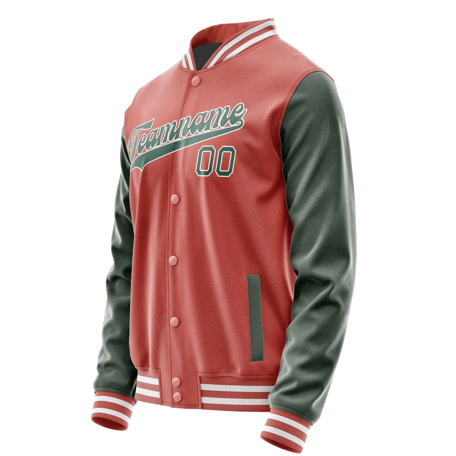 Custom Copper Rose Blue Green Jacket sold by Tailorly product image thumbnail 2