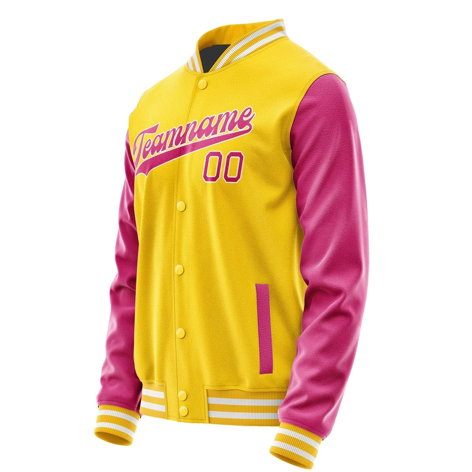 Custom Gold Pink Jacket sold by Tailorly product image thumbnail 2
