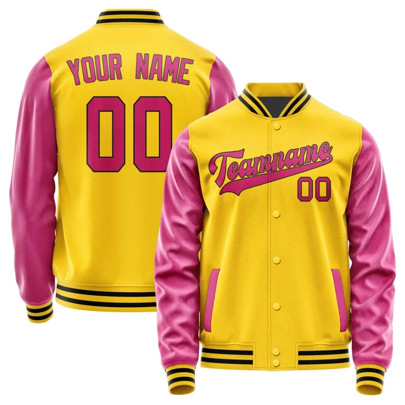 Custom Gold Pink Jacket sold by Tailorly